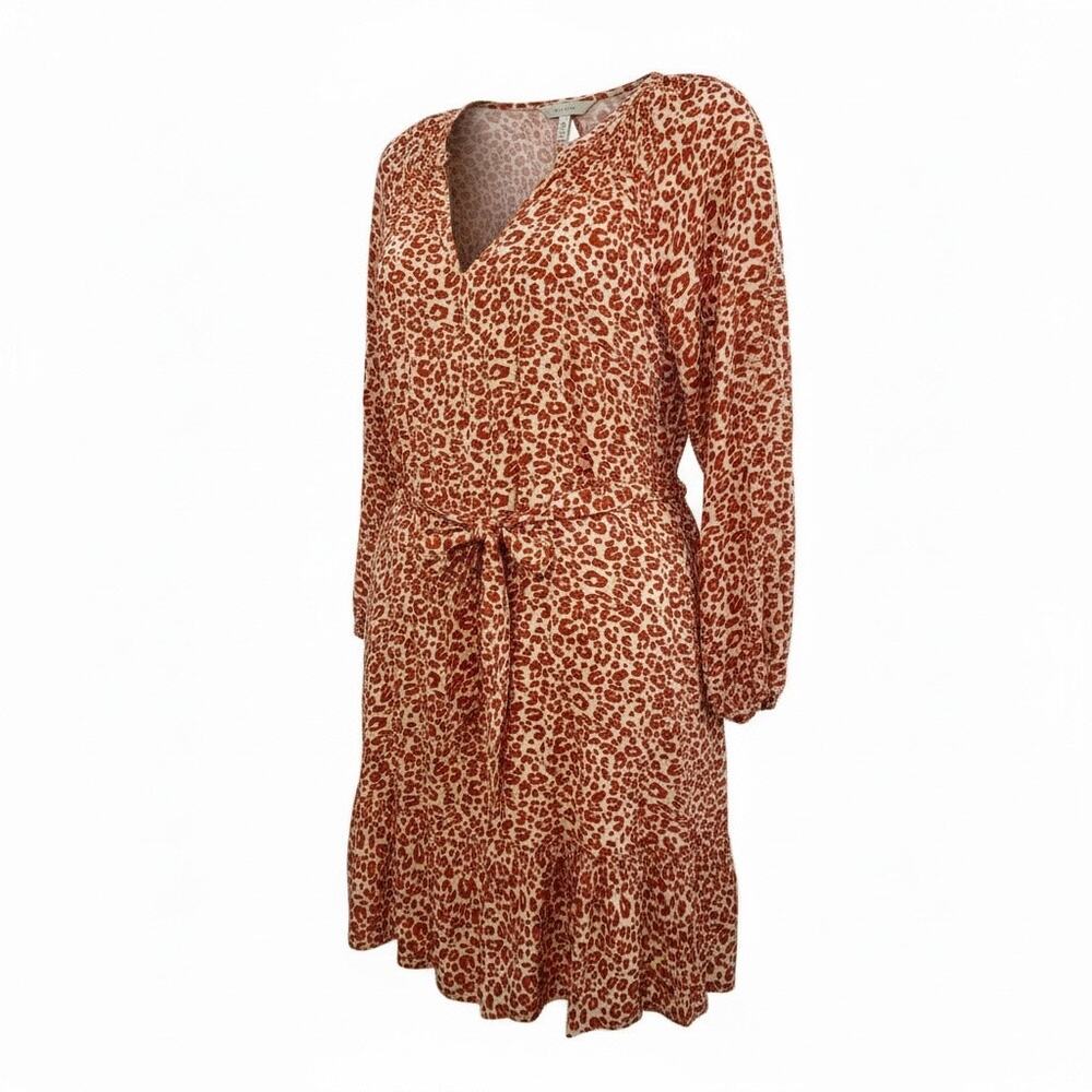 LOFT Animal Print Dress. Loose and flowy. Size Small